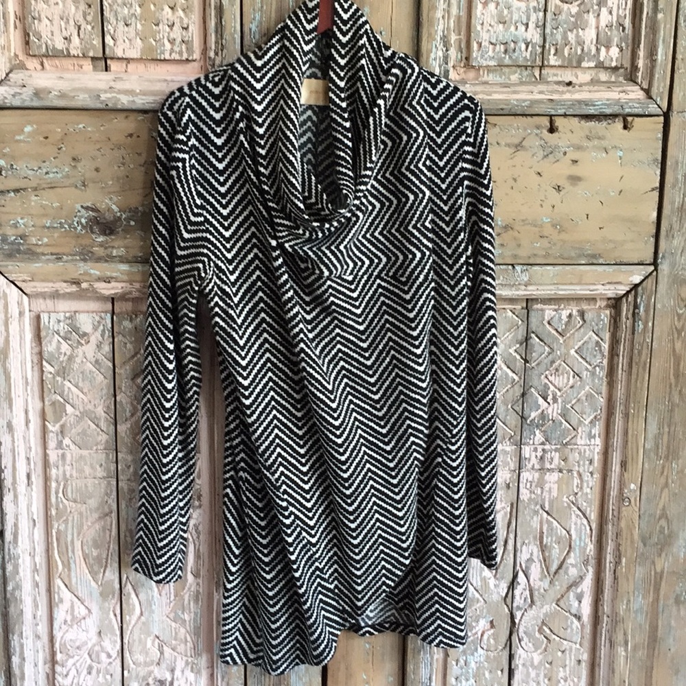 Chevron sweater cardigan